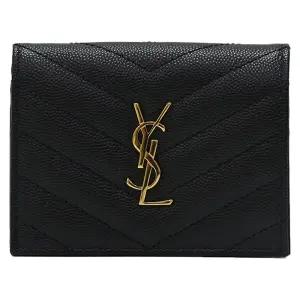 생로랑 카산드라 마틀라세 여성 반지갑 668290 BOWA1 1000