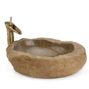 엔틱 스톤 호텔 돌세면대 야외 세면볼 펜션 정원 식당 럭셔리 세면대 빈티지 모던 원목