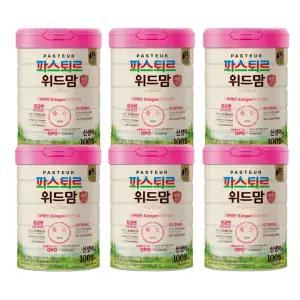 파스퇴르 위드맘 제왕 분유 100일 750g 6개
