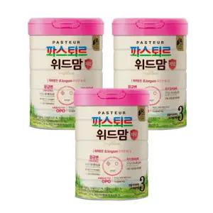 파스퇴르 위드맘 제왕 분유 3단계 750g 3개