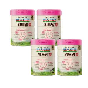 파스퇴르 위드맘 제왕 분유 2단계 750g 4개