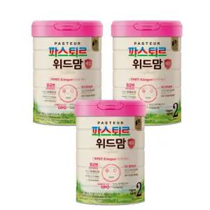 파스퇴르 위드맘 제왕 분유 2단계 750g 3개