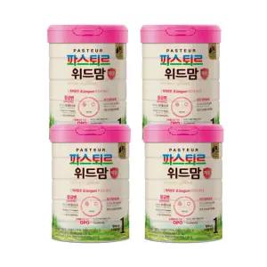 파스퇴르 위드맘 제왕 분유 1단계 750g 4개