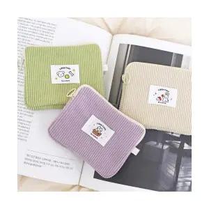 오첵 리틀코지 코듀로이 포켓 파우치