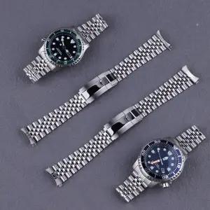 호환 시티즌 NY0040용 ECO-Drive 32003272용 20mm 스트랩 주빌리 시계밴드 팔찌롤라미 제작 오이스터 클래