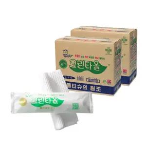 KR리빙 유한그린텍 슈퍼 크린타올 물티슈 400매 (롤타입) 40g 400개입 2개