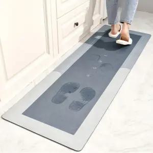 주방용 발매트 빨아쓰는 규조토 싱크대 긴 매트 120x40cm