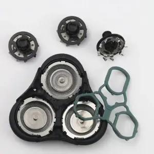 면도날 RQ11 세트 필립스 RQ1131 RQ1141 RQ1145 RQ1150 RQ1151 RQ1155 RQ1160 RQ1185 RQ1187 RQ1195용 교체