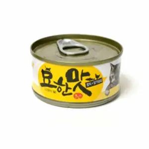 참치닭가슴살 80g 21개 냥생이간식캔 냥이캔 노령묘영양식 냥이습식간식