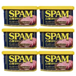 CJ제일제당 스팸 클래식 200g 6개 / 써클