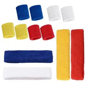 운동회 헤어밴드 헤드밴드 머리띠 손목아대 손목보호대 리스트스트랩 청군 백군 땀흡수 스포츠 단체활동