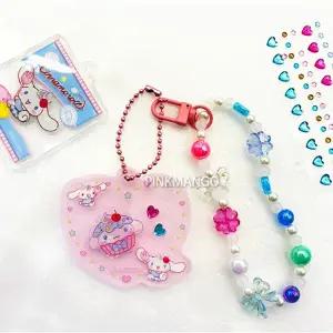 [쎄라피트]산리오 DIY 키링 굿즈 메이커 만들기 세트 캐릭터 액세서리 초등학생 여아 선물