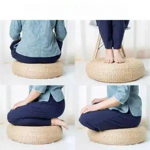 방석 쑥 좌욕기 쑥뜸기 좌식 원 좌훈기 자연색 쿠션 가마초원색 찜질 가정용 온열
