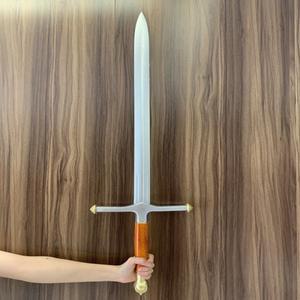 몽테조이 영화 코스프레 소드 소품 1:1 로열 나이트 검 무기 롤플레잉 선물 안전 PU 겨울 서리/얼음 고무