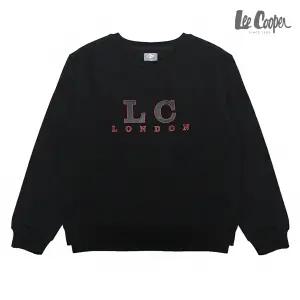 [택가 59,000원] 리쿠퍼 여성 런던 로고 기모 맨투맨 LCPW18-302