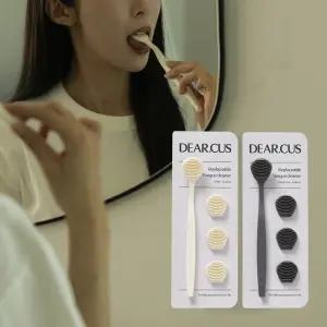 [본품2+헤드6] 혀자손 교체형 혀클리너 세트 백태 입냄새제거