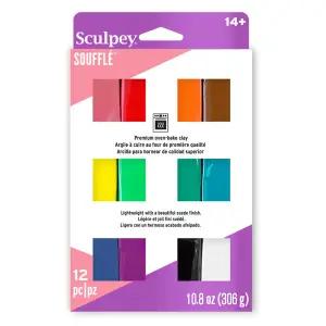 수플레 세트 25.5gX12색/폴리머클레이 오븐점토 영남상사