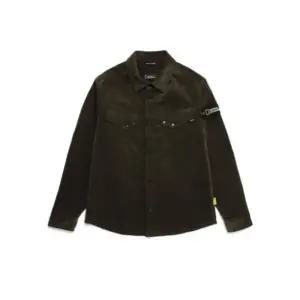 백화점정품 내셔널지오그래픽 남성 코듀로이 베이직 셔츠 N224MSH010 222099