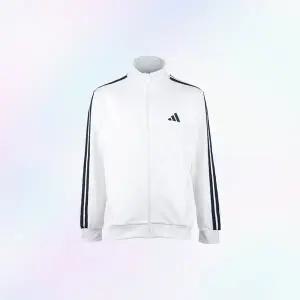 [아디다스] 3S더블니트탑 트랙자켓 화이트
