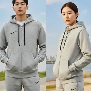 나이키 집업 후드 기모 자켓 IB1228-063 파크 26 플리스 풀집 후디