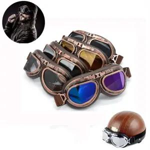 오토바이 고글 안경 바이커 스쿠터 선글라스 스팀펑크