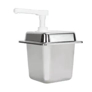 소스 펌프 업소용 카페 시럽통 레스토랑 양념 공병 대용량 드리즐 대형 펌프통 보관