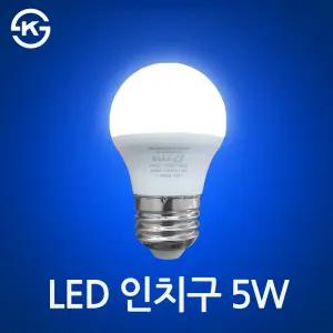 두영 LED 인치구 5W 파티전구 작은램프 캠핑램프 인찌구