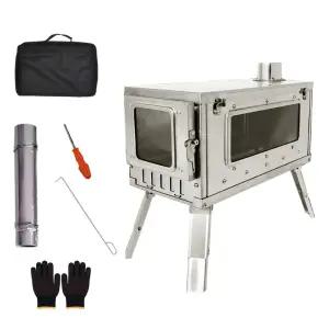 SevenTrees접이식 화목난로 캠핑장작 나무난로 불멍 간편설치