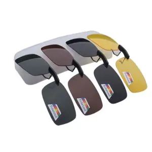 클립 썬글라스/선글라스/썬그라스/클립형/안경위/안경/착용/남자/남성/여자/여성/겸용/간편/운전/탈착