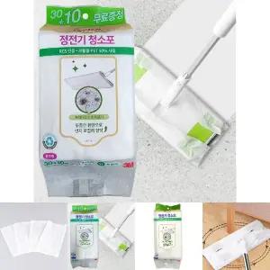 3M 부직포 정전기청소포 표준형 40매 부직포청소포/밀대용/밀대/전용/청소용/청소포/마른/건식/사무실