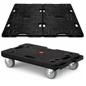 코난툴즈 연결가능 모듈형 평판 카트 연결 중량카트 구르마 대차