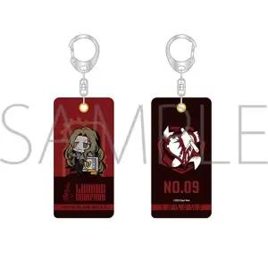 림버스 컴퍼니 애니메이션 키체인  이상 더블사이드 남성용 키체인 여성용 돈키호테 만화 캐릭터 아크릴 키