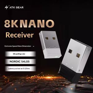 호환 ATK 8k 나노 수신기는 Duckbill A9ultra Max Master Edition F1v2 마우스 액세서리 호환됩니다