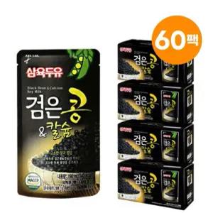 삼육두유  검은콩칼슘두유 파우치 190mlx60입