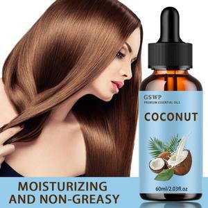 GSWP 코코넛 오일 얼굴 피부 관리 바디 마사지 헤어 케어 손과 발 보습용 60ml