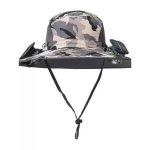 쿨링 태양광 넥풍기 선풍기모자 낚시 썬캡 등산 팬 자외선 휴대용 농사 카모플라주 작은 보스