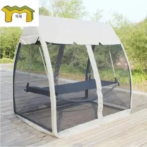 야외 라탄 흔들의자 1인용 스윙체어 발코니 정원 테라스 휴식용 안락의자