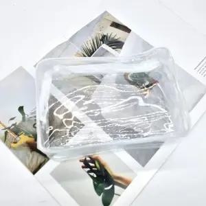 [라일리] Rly 여행 파우치 PVC 소형파우치 화이트 가방 대형 투명