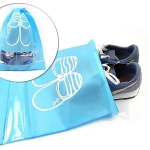 [라일리] Rly 신발 보관 운동화 주머니 여행 하늘색 출장용 1P