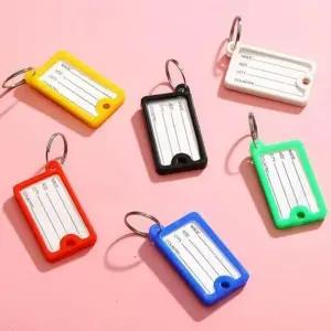 [라일리] Rly 네임택 열쇠고리 이름표 컬러 열쇠고리형 소품 태그