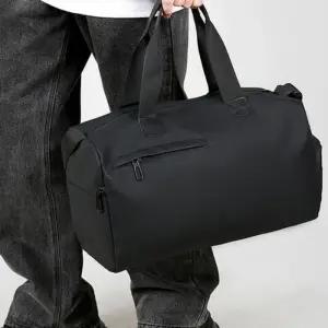 [라일리] Rly 더블포켓 크로스보드 보스톤백 신발분리 크로스백