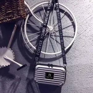 [라일리] Rly 미니 여행용 케이스 가벼운 하드 캐리어 여행 파우치