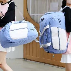 [라일리] Rly 백팩 용 헬스 가방 블루 옷 여행 여행용가방 여