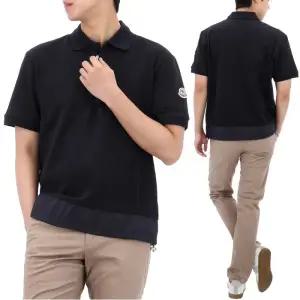 26SS  로고 매치 믹스 폴로 반팔 티셔츠 8A00006 89A16 77X