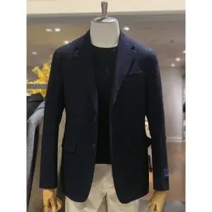 [킨록바이킨록앤더슨](광주신세계)킨록 프리미엄 캐시미어 100% 원단 슬림핏 네이비 캐주얼 재킷 CIJ21