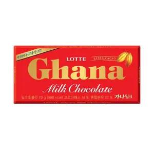 (GS25) 롯데)가나밀크70G