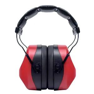 소음 보호대 드럼차음폰 귀마개 이어플러그 차단 핑크레드