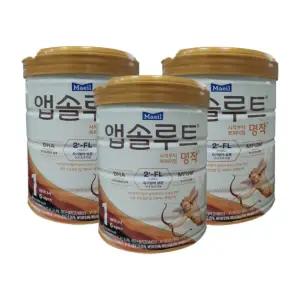 매일유업 앱솔루트 명작 2FL 1단계 800g x 3개