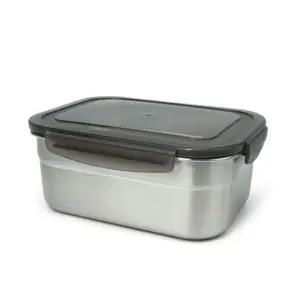 스텐사각 스텐용기 직사각 스테인레스 반찬통 1080ml/찬통/김치통/스텐/보관/보존/사각/음식/소분/반찬