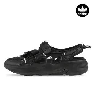 아디다스 오즈웨이브 샌들 코어 블랙 실버 메탈릭 JS4582